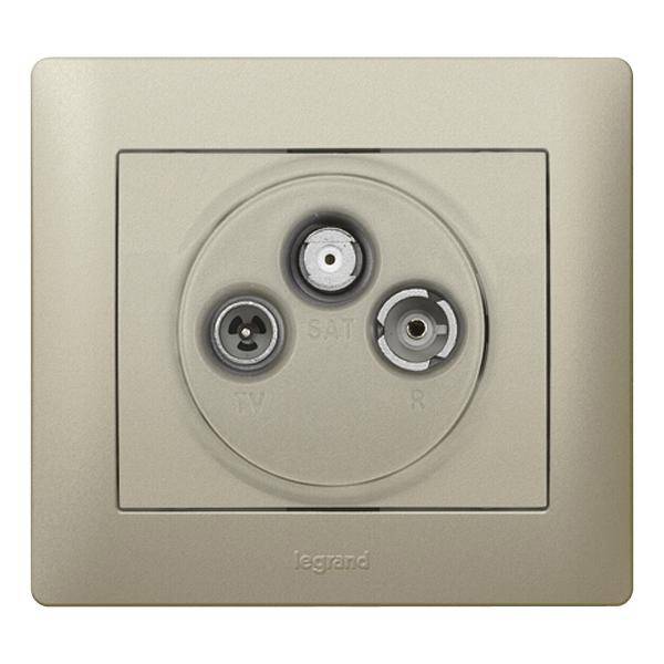 Legrand Abdeckung Galea / Pro21 Titan 771473 1St.