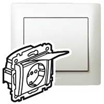 Legrand Steckdose Galea / Pro21 Grau 771564 1St.