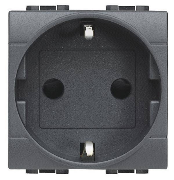 Legrand Steckdose Living&Light Anthrazit L4141 1 St.