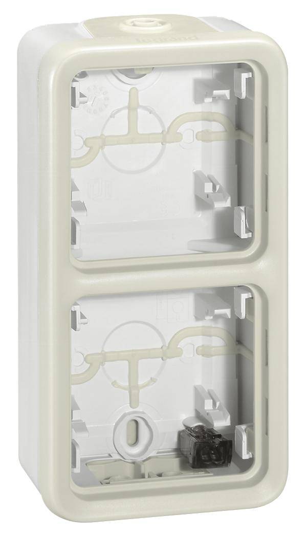 Legrand Aufputzgehäuse Plexo Weiß 069691 1St.