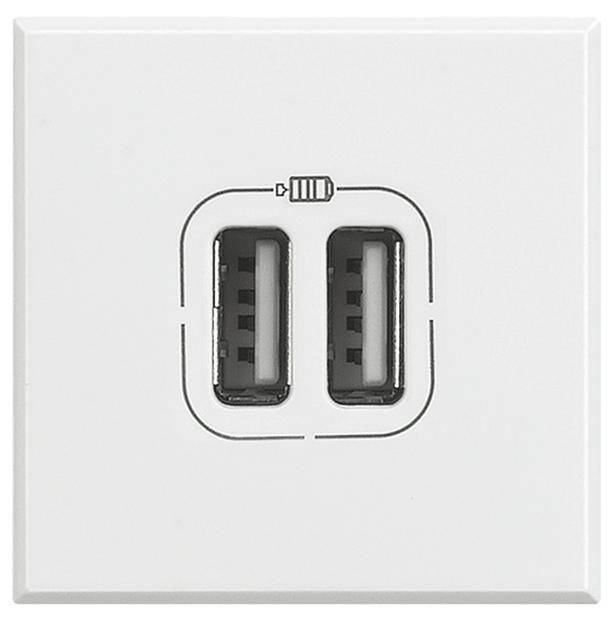 Legrand USB-Steckdose Axolute Weiß HD4287C2 1St.