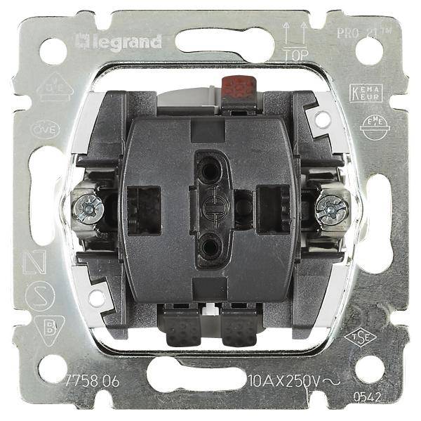 Legrand Taster Galea / Pro21 Grau 775817 1St.