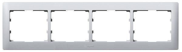 Legrand Rahmen Galea / Pro21 Aluminium 771304 1St.
