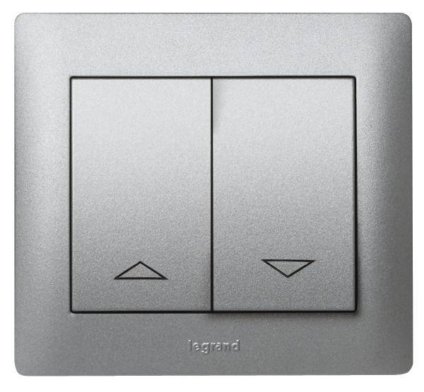 Legrand Wippe Galea / Pro21 Aluminium 771314 1St.