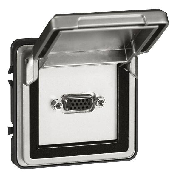 Legrand Adapter Mosaic Grau 077880 1St.