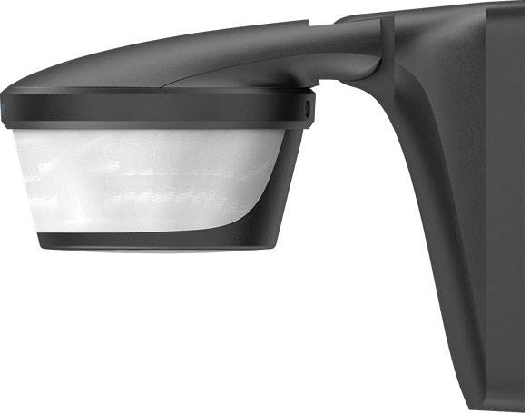 Theben 1010611 Aufputz Bewegungsmelder 300° Schwarz IP55