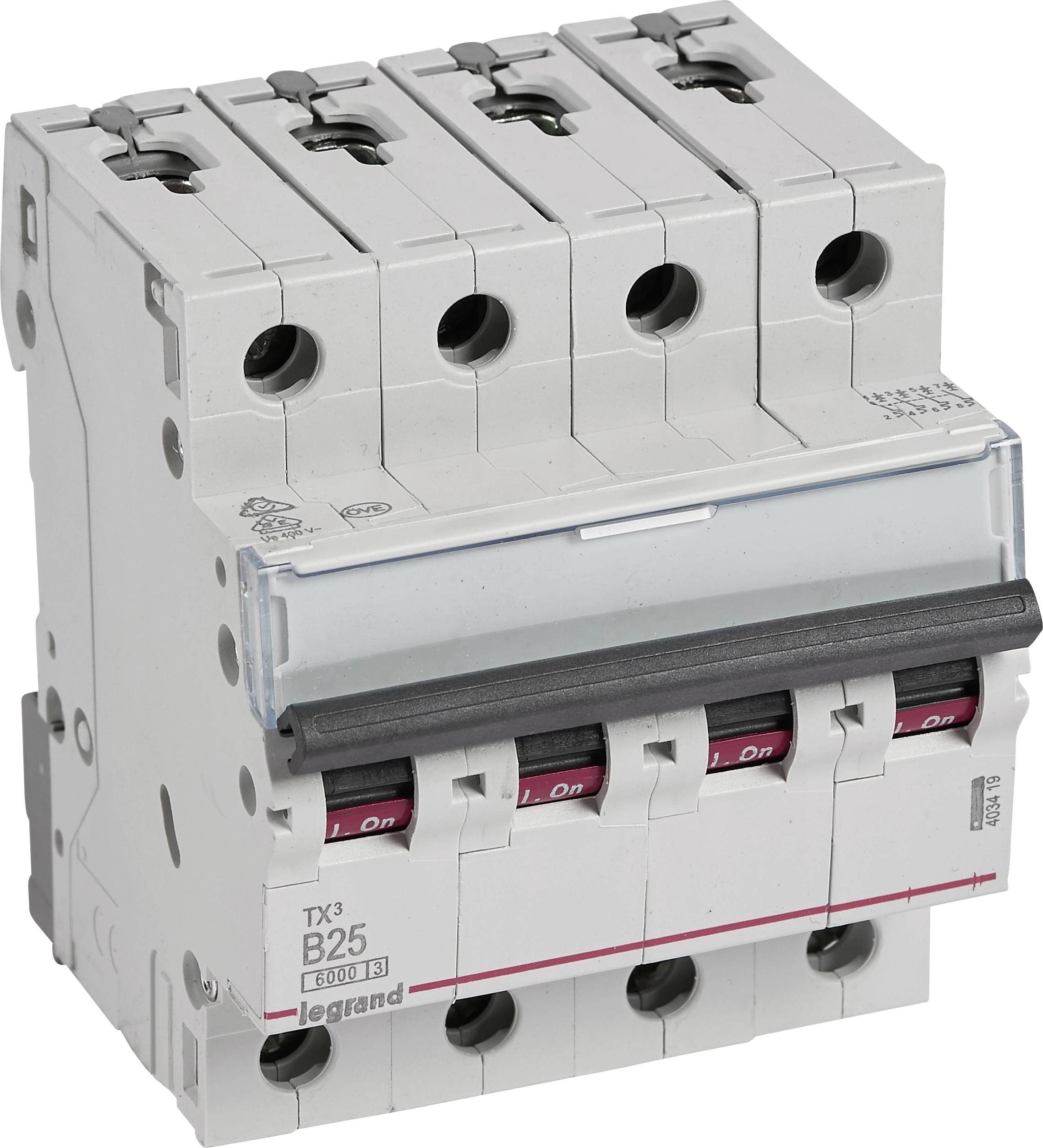 Legrand 403419 403419 Leitungsschutzschalter 25A 400 V/AC
