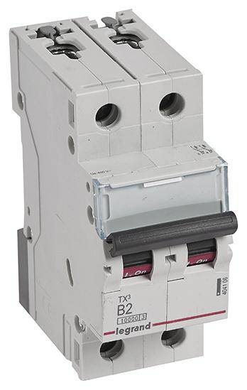 Legrand 404106 404106 Leitungsschutzschalter 2A 400 V/AC