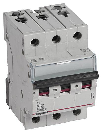 Legrand 404131 404131 Leitungsschutzschalter 50A 400 V/AC