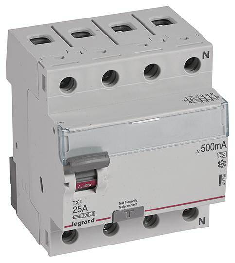Legrand 411794 411794 FI-Schutzschalter A 25A 400V