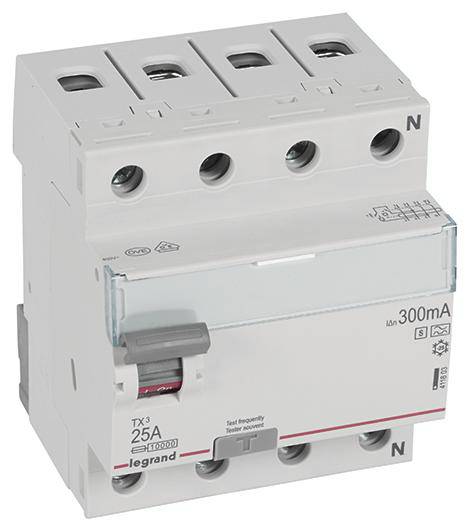 Legrand 411803 411803 FI-Schutzschalter A 25A 400V