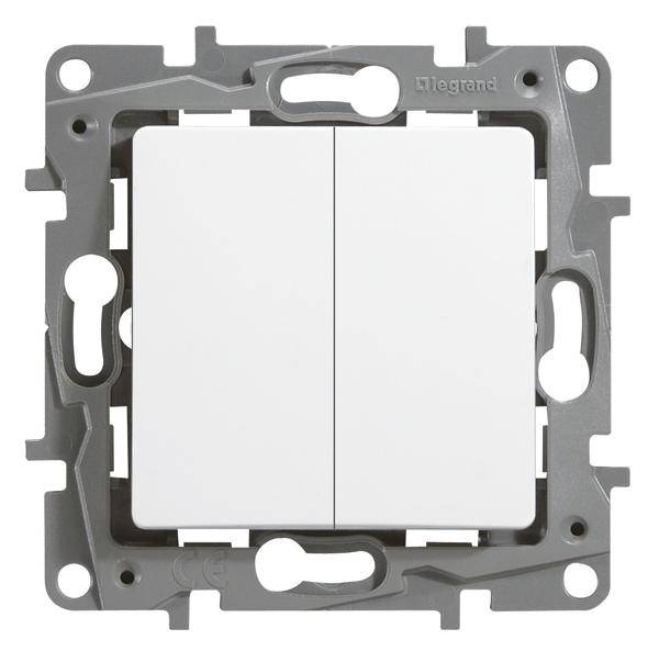 Legrand Installationsschalter Niloe Weiß 664502 1St.