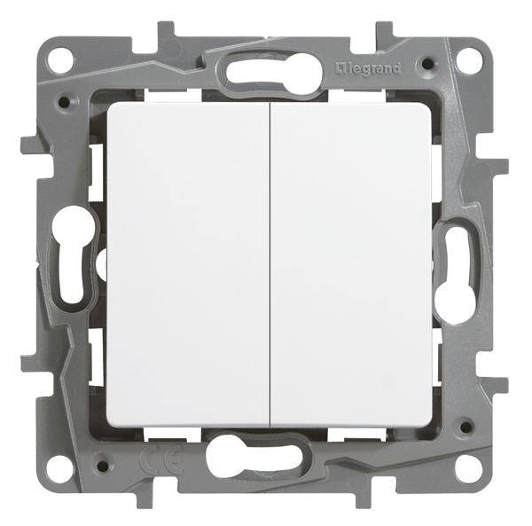 Legrand Installationsschalter Niloe Weiß 664702 1St.