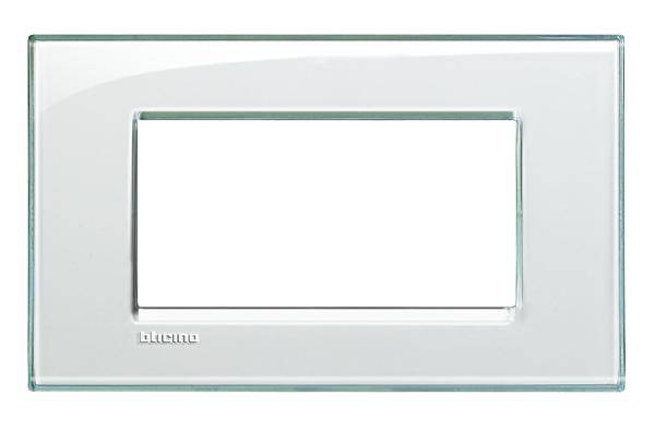 Legrand Rahmen Living&Light Weiß LNA4804KA 1St.