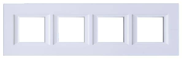 Legrand Rahmen Axolute Weiß HA4802M4HHD 1St.