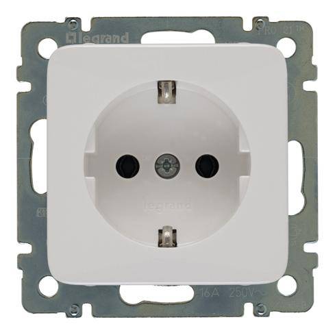 Legrand Steckdose Galea / Pro21 Creme-Weiß 776220 1St.