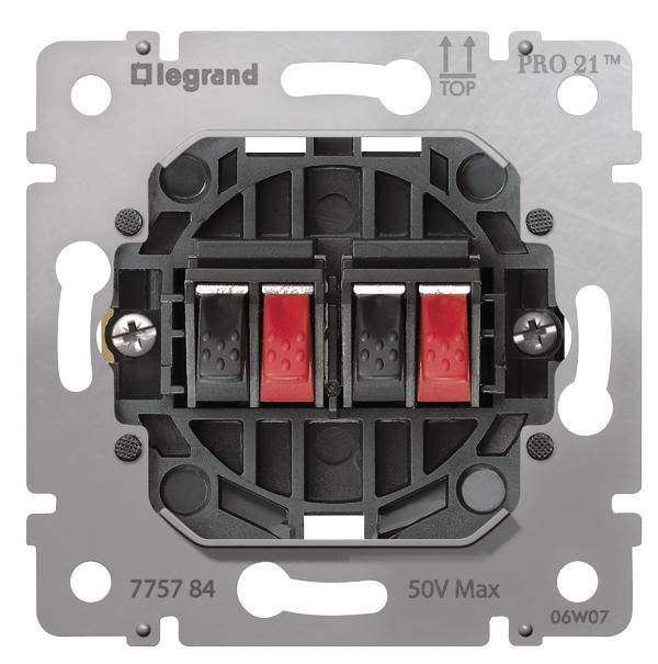 Legrand Hi-Fi Anschluss Galea / Pro21 Weiß 775784 1St.