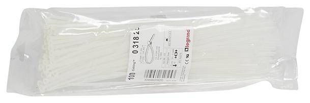 Legrand 031825 031825 Kabelbinder 280mm 3.5mm Natur 1000St.