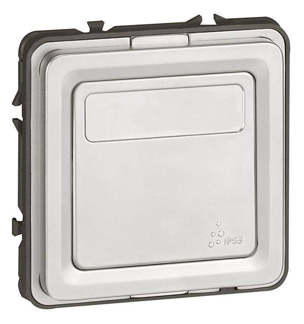 Legrand Installationsschalter Soliroc Chrom 077813 1St.