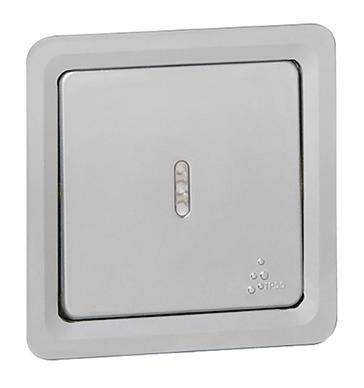 Legrand Installationsschalter Soliroc Chrom 077814 1St.