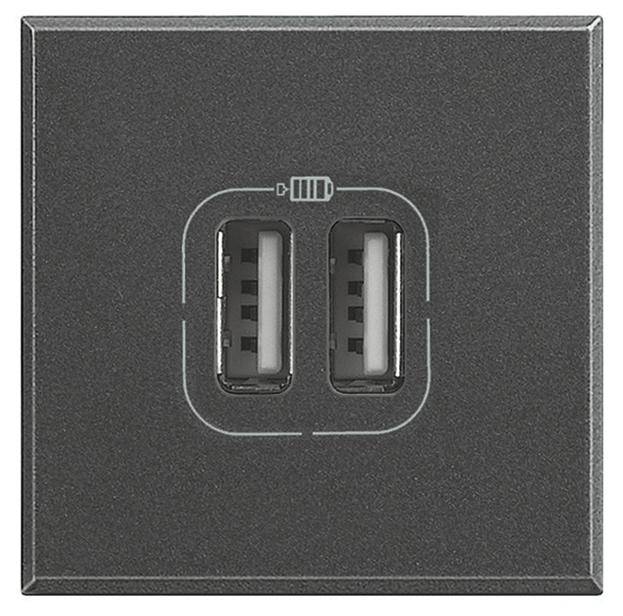 Legrand USB-Steckdose Axolute Anthrazit HS4286C2 1St.