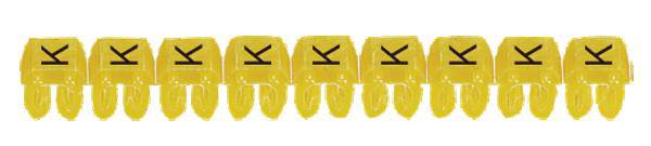 Legrand 038310 Kennzeichnungsclip Aufdruck K Außendurchmesser-Bereich 2 bis 3.20mm 038310