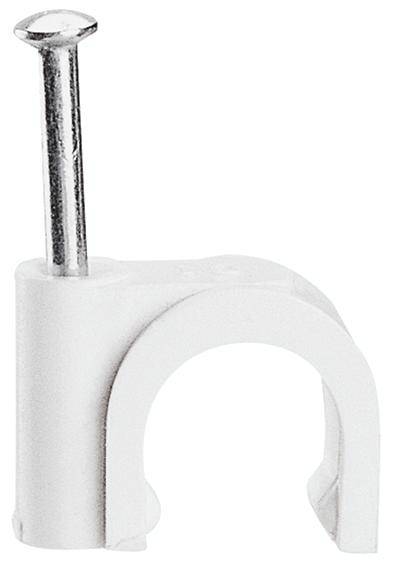 Legrand 031556 Nagelschellen 031556 Bündel-Ø-Bereich 7mm (max) Reinweiß 1000St.