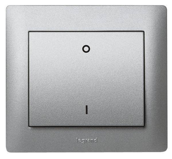 Legrand Wippe Galea / Pro21 Aluminium 771315 1St.