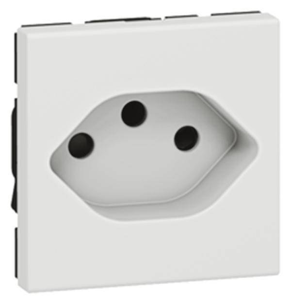 Legrand Steckdose Mosaic Weiß 077506 1St.