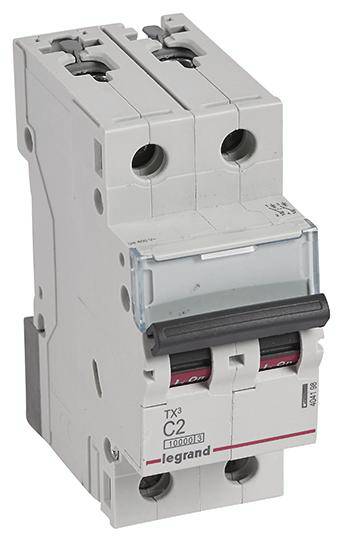 Legrand 404198 404198 Leitungsschutzschalter 2A 400 V/AC