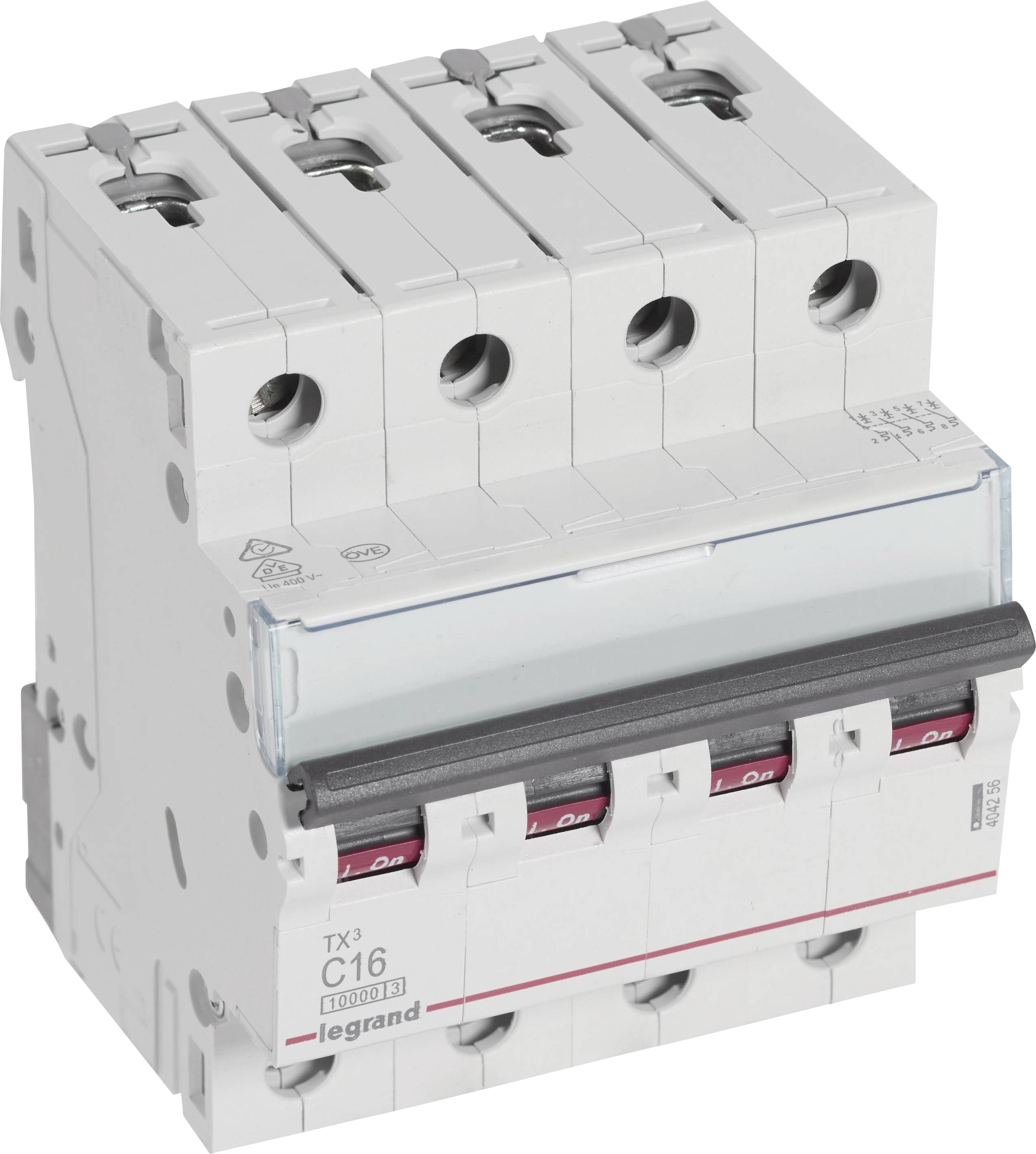 Legrand 404256 404256 Leitungsschutzschalter 16A 400 V/AC
