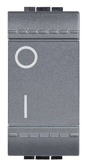 Legrand Installationsschalter Living&Light Anthrazit L4002N 1St.