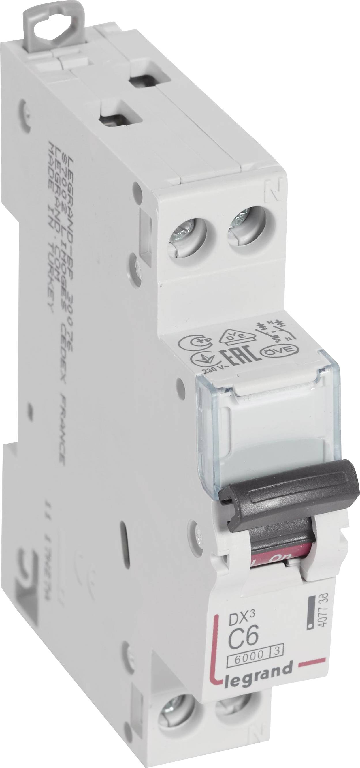Legrand 407738 407738 Leitungsschutzschalter 6A 230 V/AC