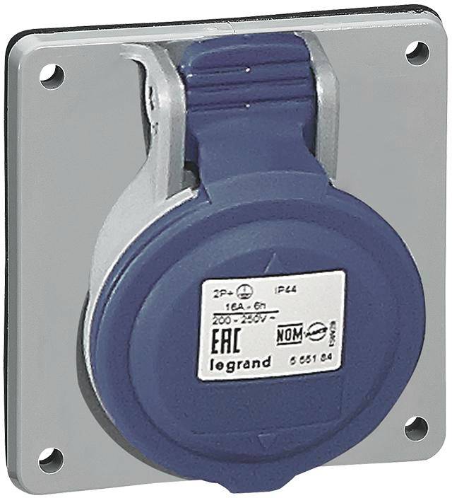 Legrand 555284 555284 CEE Anbaudose 32A 3polig 250 V/AC 1St.