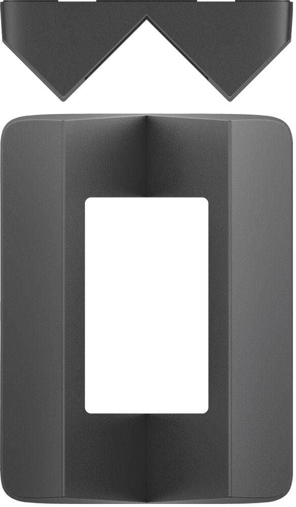 Theben 9070905 Eckwinkel Schwarz