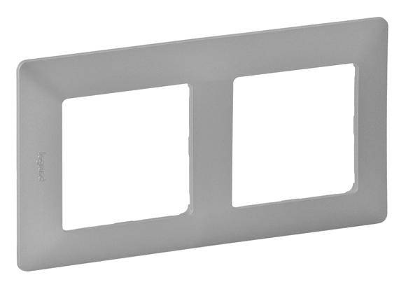 Legrand Rahmen Valena Life Allure Aluminium 754132 1St.