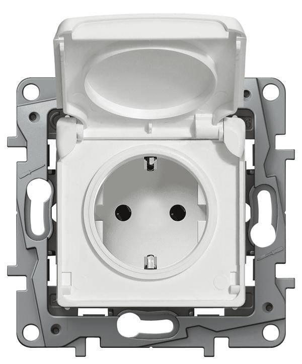 Legrand Steckdose Niloe Weiß 664532 1St.