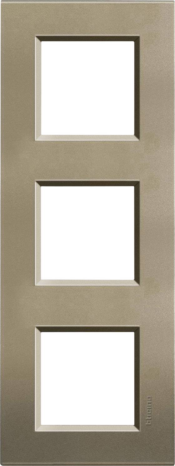Legrand Rahmen Living&Light Bronze LNA4802M3SQ 1St.