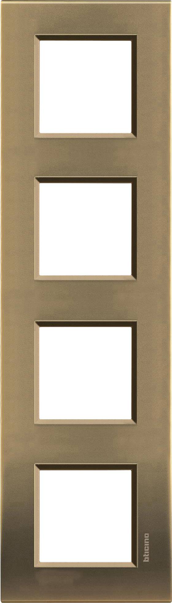 Legrand Rahmen Living&Light Bronze LNA4802M4BZ 1St.