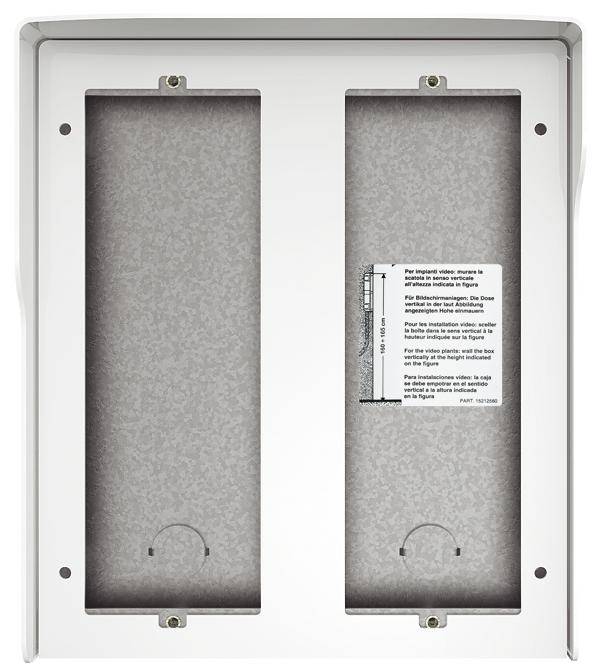 Legrand 350662 Türsprechanlagen-Zubehör Aufputz-Gehäuse Aluminium