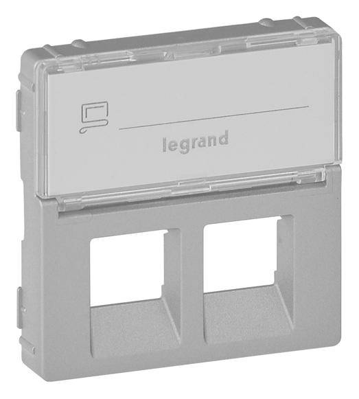 Legrand Abdeckung Valena Life Allure Aluminium 755482 1St.