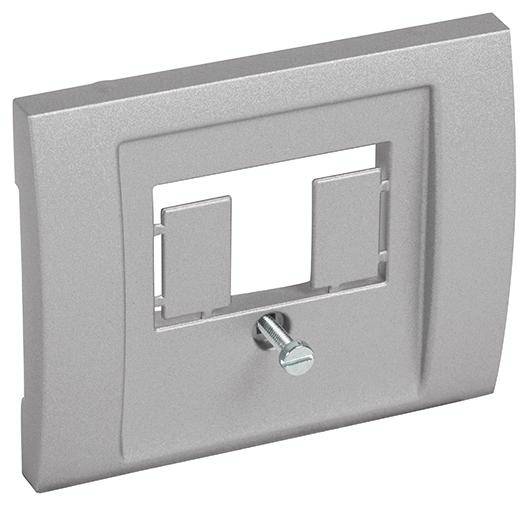 Legrand Abdeckung Galea / Pro21 Aluminium 771342 1St.