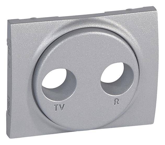 Legrand Abdeckung Galea / Pro21 Aluminium 771372 1St.