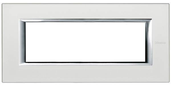 Legrand Rahmen Axolute Grau, Weiß HA4806VSA 1St.