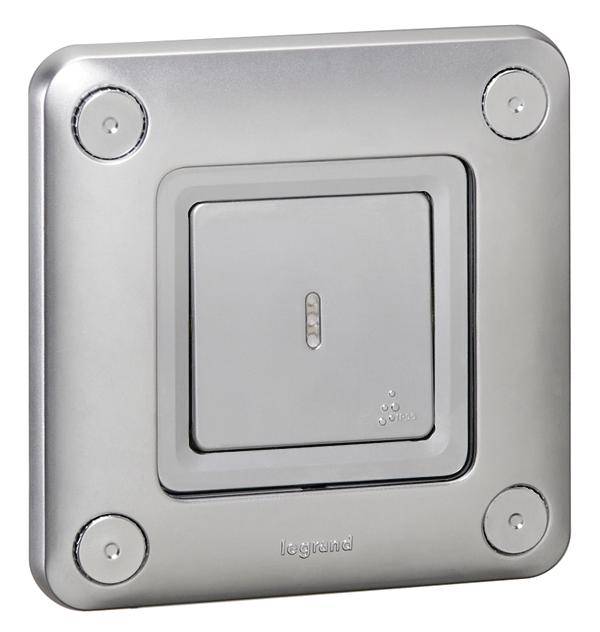 Legrand Installationsschalter Soliroc Chrom 077812 1St.