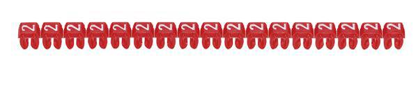 Legrand 038232 Kennzeichnungsclip Aufdruck 2 Außendurchmesser-Bereich 3.80 bis 5mm 038232