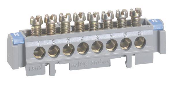 Legrand 004822 Klemmleiste 100A 400V