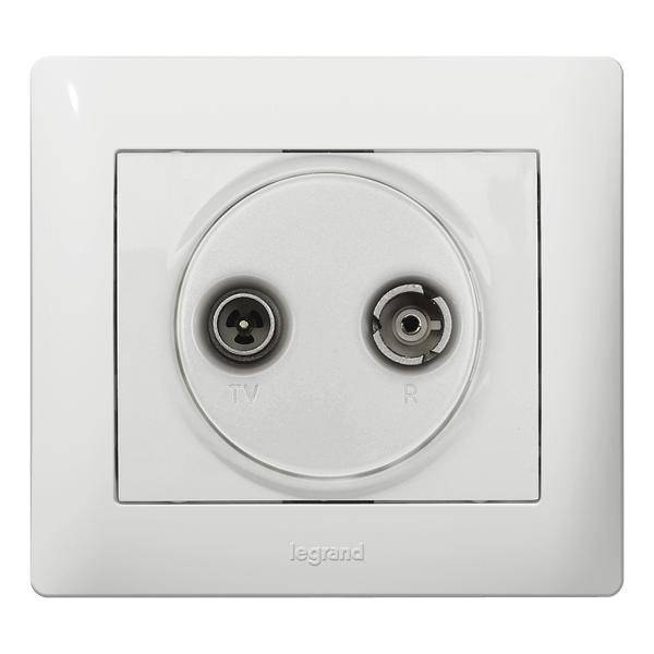 Legrand Abdeckung Galea / Pro21 Weiß 771072 1St.