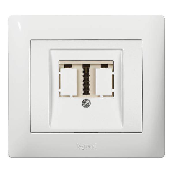 Legrand Abdeckung Galea / Pro21 Weiß 771147 1St.