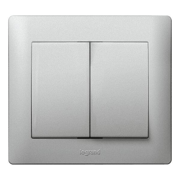 Legrand Wippe Galea / Pro21 Aluminium 771312 1St.